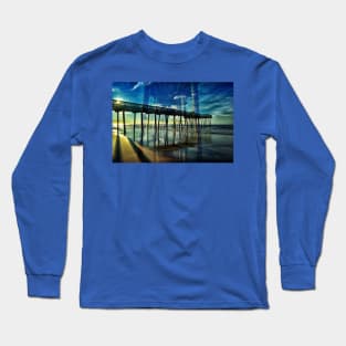 The Pier At Sunrise Long Sleeve T-Shirt